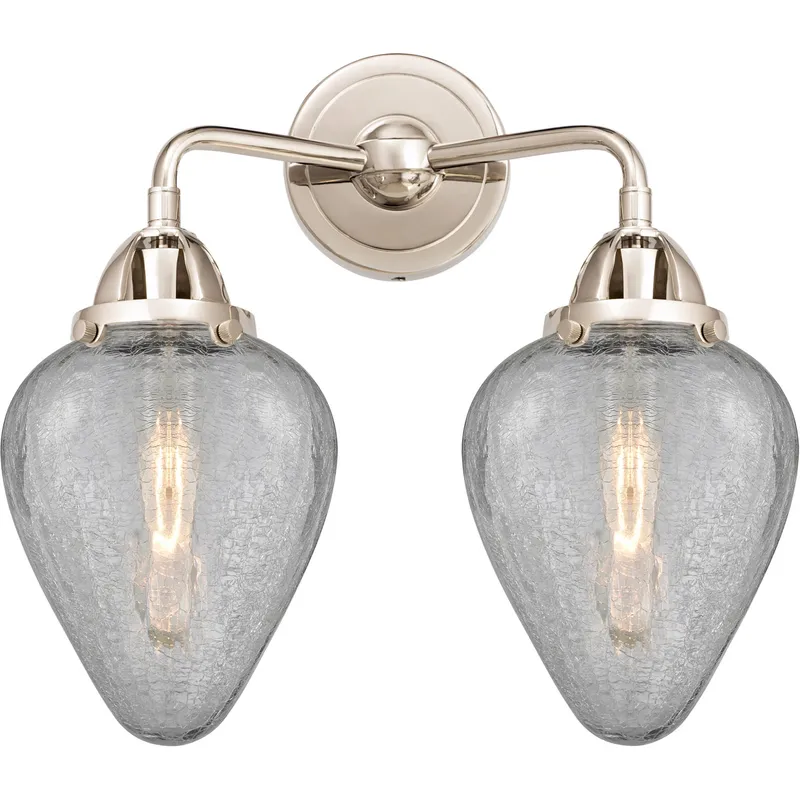 Nouveau 2 Geneseo LED 15 inch Polished Nickel Bath Vanity Light Wall Light
