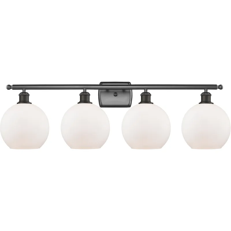 Ballston Athens 4 Light 36 inch Oil Rubbed Bronze Bath Vanity Light Wall Light