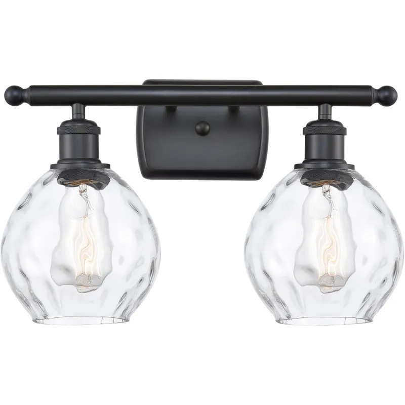 Ballston Small Waverly LED 16 inch Matte Black Bath Vanity Light Wall Light, Ballston