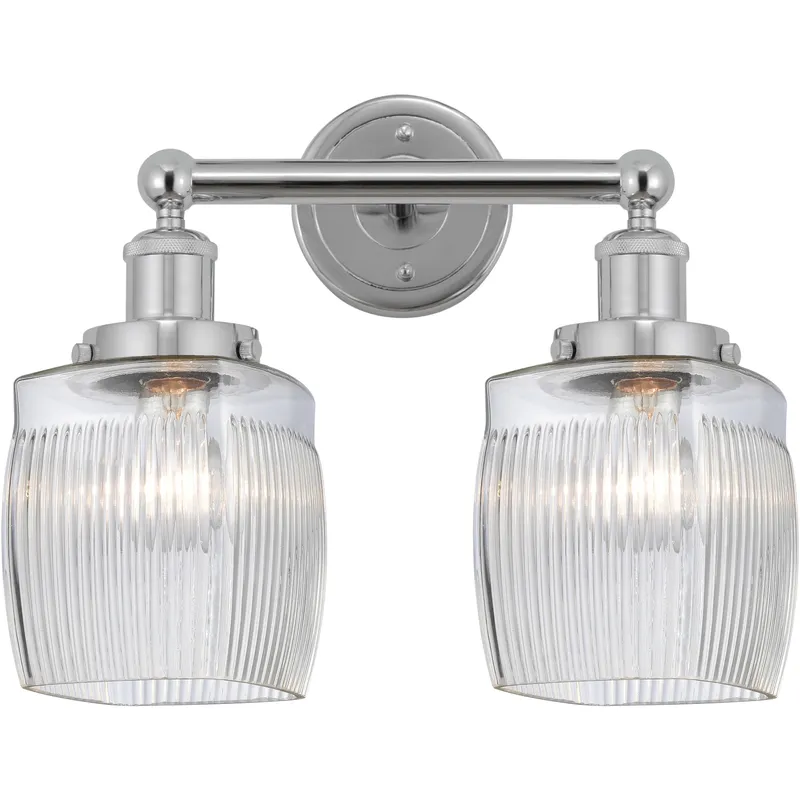 Colton 2 Light 15 inch Polished Chrome Bath Vanity Light Wall Light