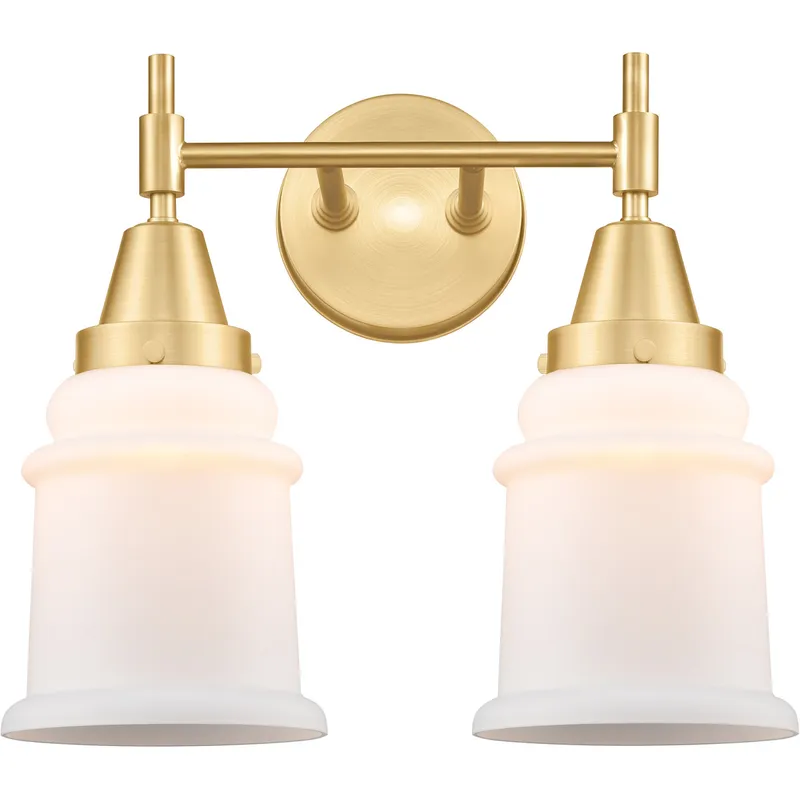 Caden LED 15 inch Satin Gold Bath Vanity Light Wall Light