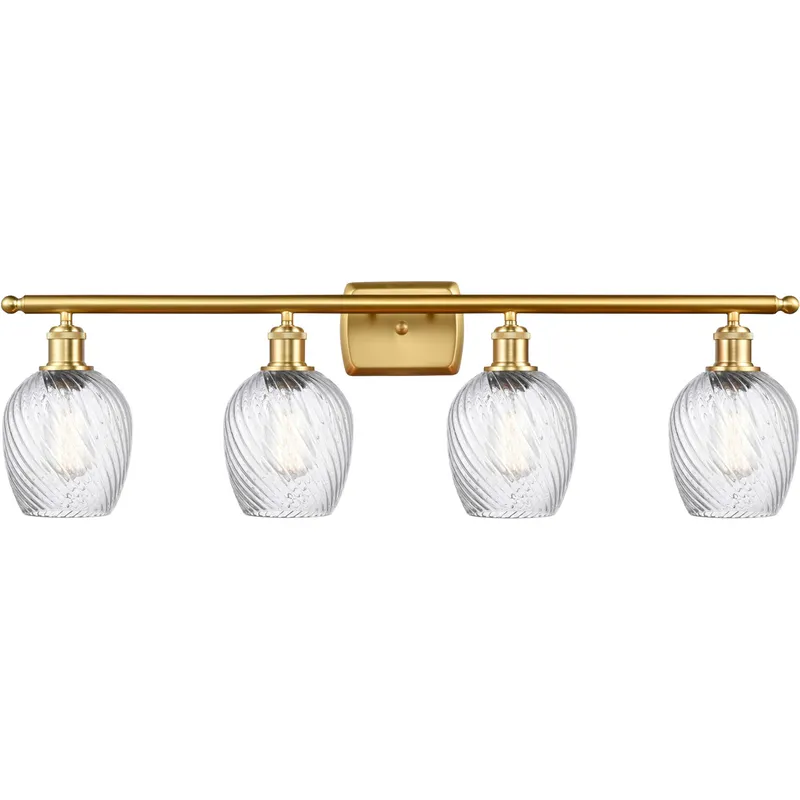 Ballston Salina LED 36 inch Satin Gold Bath Vanity Light Wall Light, Ballston