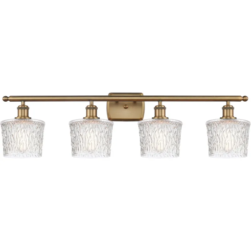 Ballston Niagra LED 36 inch Brushed Brass Bath Vanity Light Wall Light, Ballston