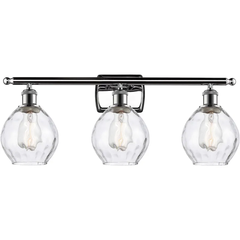 Ballston Small Waverly LED 26 inch Polished Chrome Bath Vanity Light Wall Light, Ballston