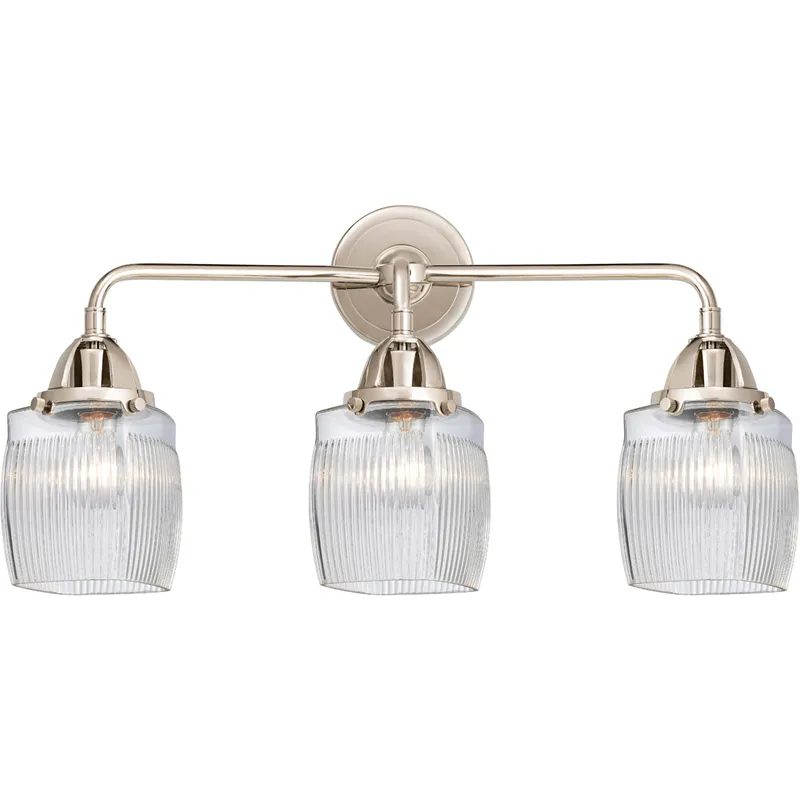 Nouveau 2 Colton LED 24 inch Polished Nickel Bath Vanity Light Wall Light