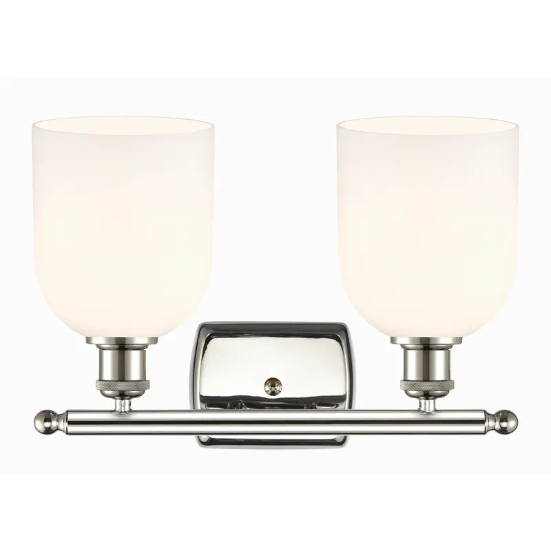 Ballston Bella 2 Light 15.5 inch Polished Nickel Bath Vanity Light Wall Light
