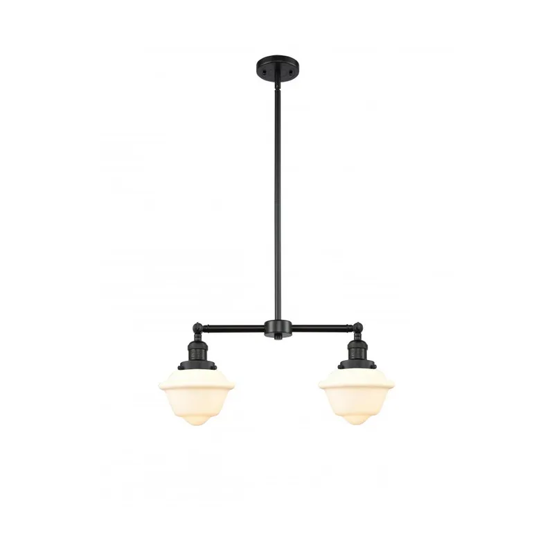 Franklin Restoration Small Oxford LED 24 inch Matte Black Chandelier Ceiling Light in Matte White Glass, Franklin Restoration