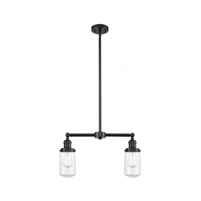 Franklin Restoration Dover LED 21 inch Oil Rubbed Bronze Chandelier Ceiling Light in Clear Glass, Franklin Restoration