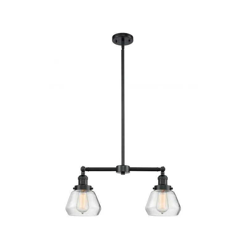 Franklin Restoration Fulton LED 21 inch Oil Rubbed Bronze Chandelier Ceiling Light in Clear Glass, Franklin Restoration