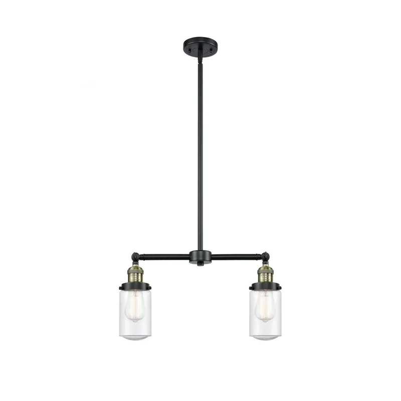 Franklin Restoration Dover LED 21 inch Black Antique Brass Chandelier Ceiling Light in Seedy Glass, Franklin Restoration