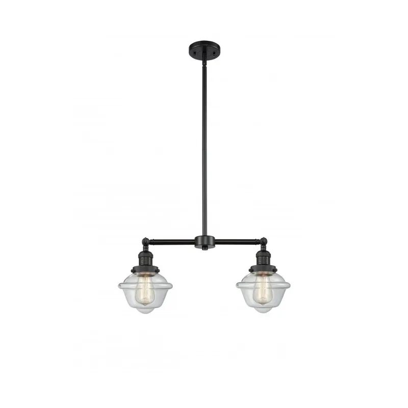 Franklin Restoration Small Oxford LED 24 inch Matte Black Chandelier Ceiling Light in Clear Glass, Franklin Restoration