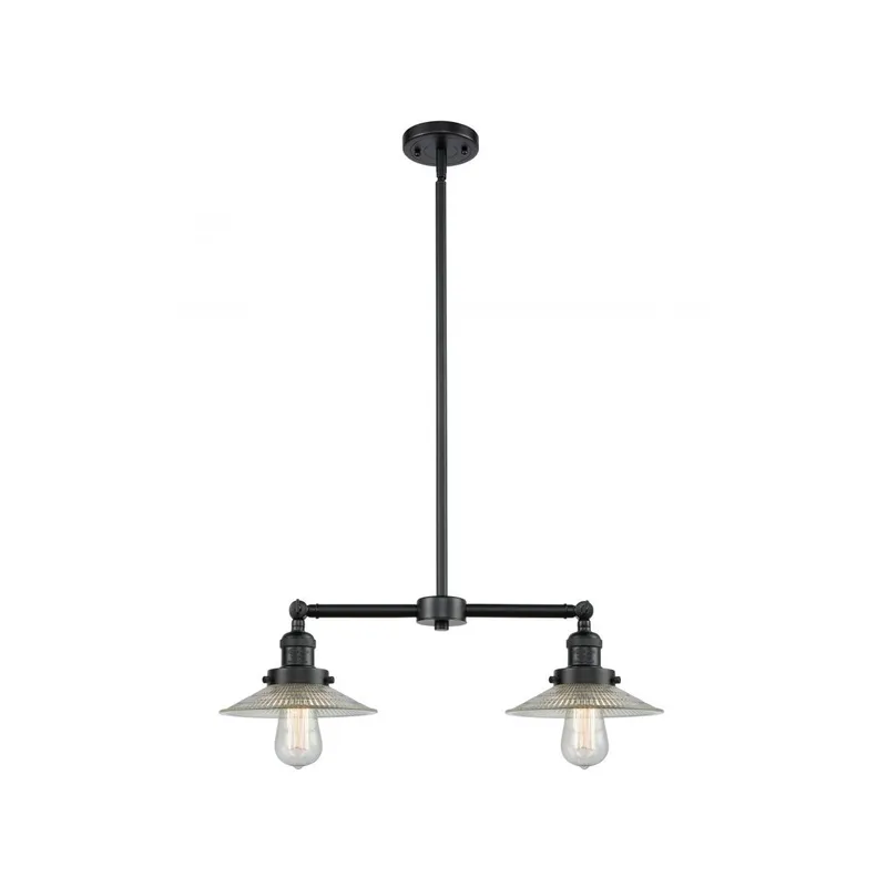 Franklin Restoration Halophane LED 21 inch Oil Rubbed Bronze Chandelier Ceiling Light in Clear Halophane Glass, Franklin Restoration