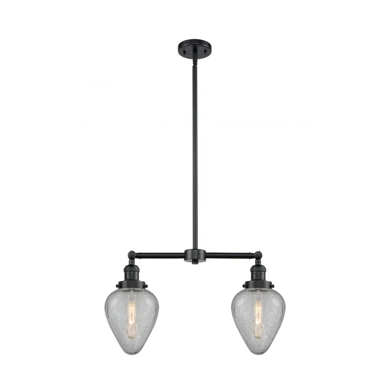 Franklin Restoration Geneseo LED 21 inch Oil Rubbed Bronze Chandelier Ceiling Light, Franklin Restoration