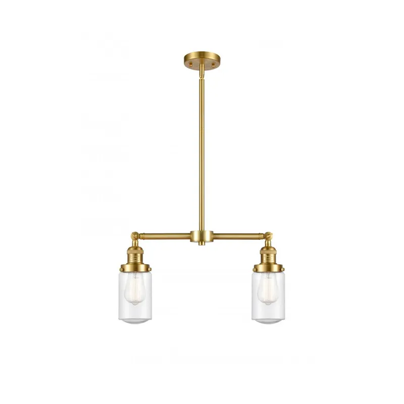 Franklin Restoration Dover LED 21 inch Satin Gold Chandelier Ceiling Light in Seedy Glass, Franklin Restoration