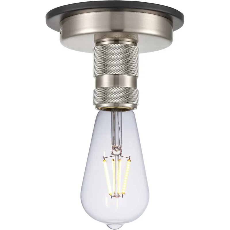Restoration Aurora LED 2.5 inch Brushed Satin Nickel Flush Mount Ceiling Light