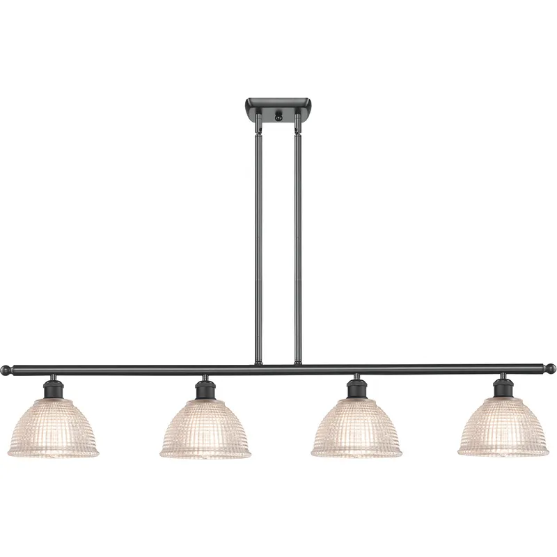 Ballston Arietta LED 48 inch Matte Black Island Light Ceiling Light, Ballston