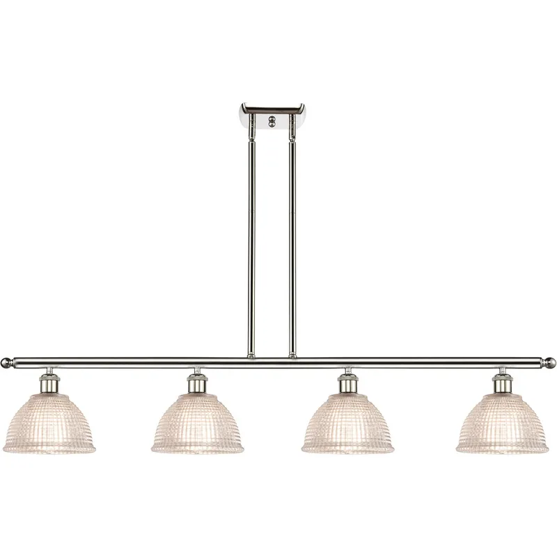 Ballston Arietta LED 48 inch Polished Nickel Island Light Ceiling Light, Ballston