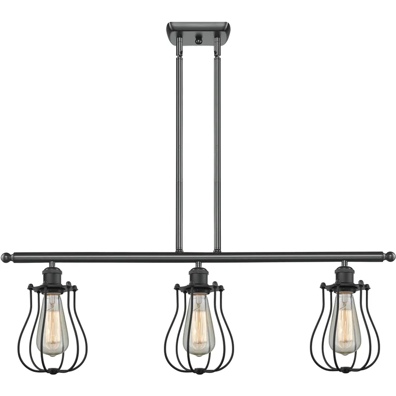 Austere Barrington 3 Light 36 inch Oil Rubbed Bronze Island Light Ceiling Light