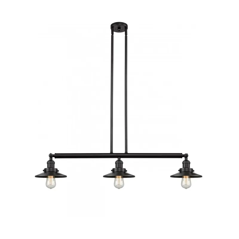 Franklin Restoration Railroad LED 41 inch Oil Rubbed Bronze Island Light Ceiling Light, Franklin Restoration