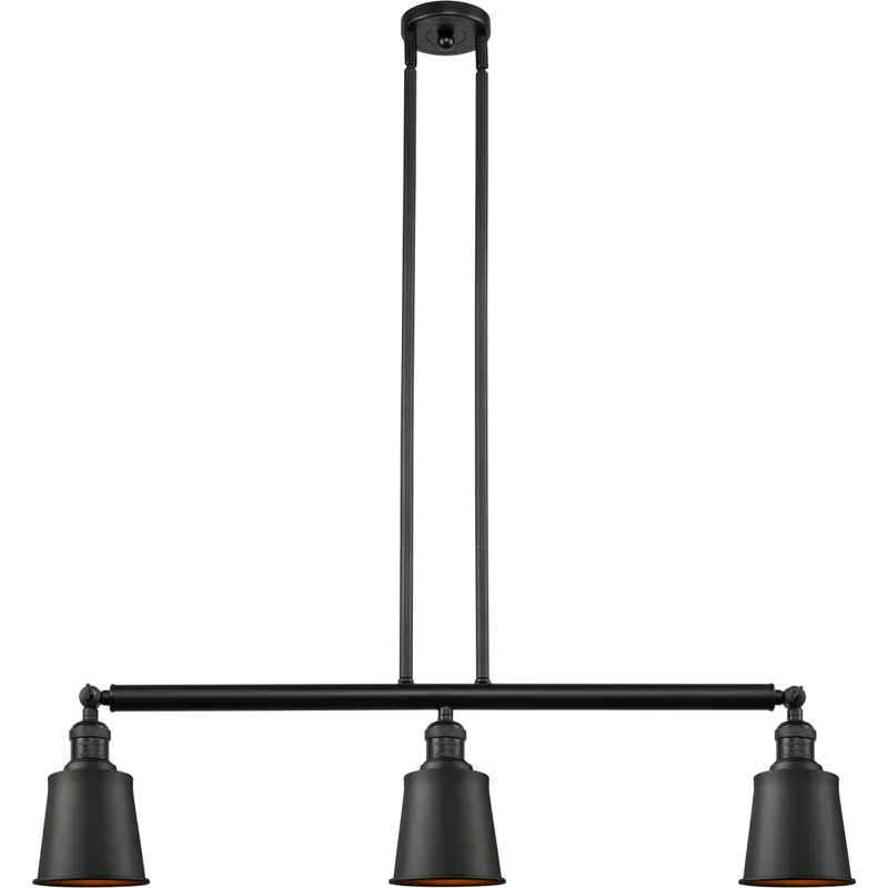 Franklin Restoration Addison LED 38 inch Oil Rubbed Bronze Island Light Ceiling Light, Franklin Restoration