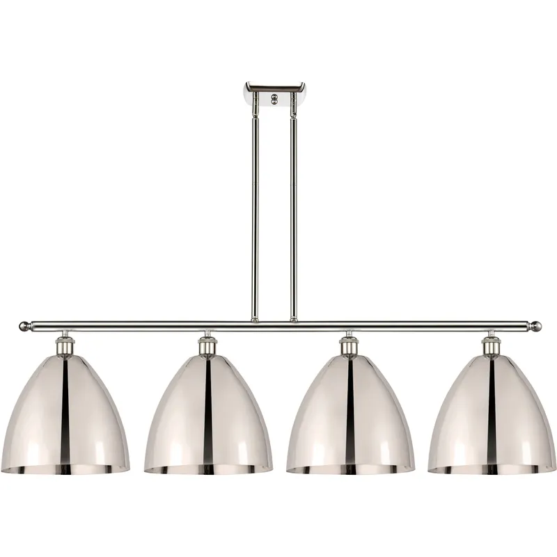Ballston Dome LED 50.25 inch Polished Nickel Island Light Ceiling Light