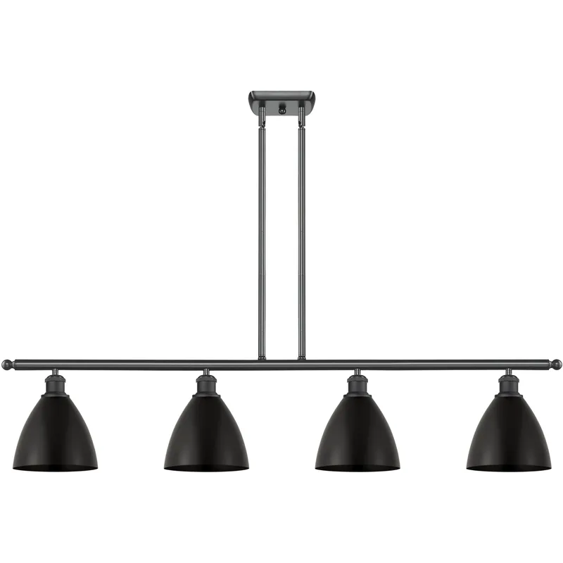 Ballston Dome LED 48 inch Matte Black Island Light Ceiling Light
