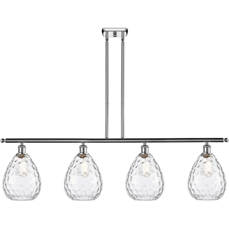 Ballston Large Waverly LED 48 inch Polished Chrome Island Light Ceiling Light, Ballston