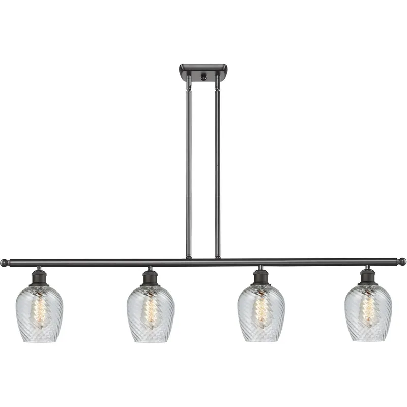 Ballston Salina LED 48 inch Oil Rubbed Bronze Island Light Ceiling Light, Ballston