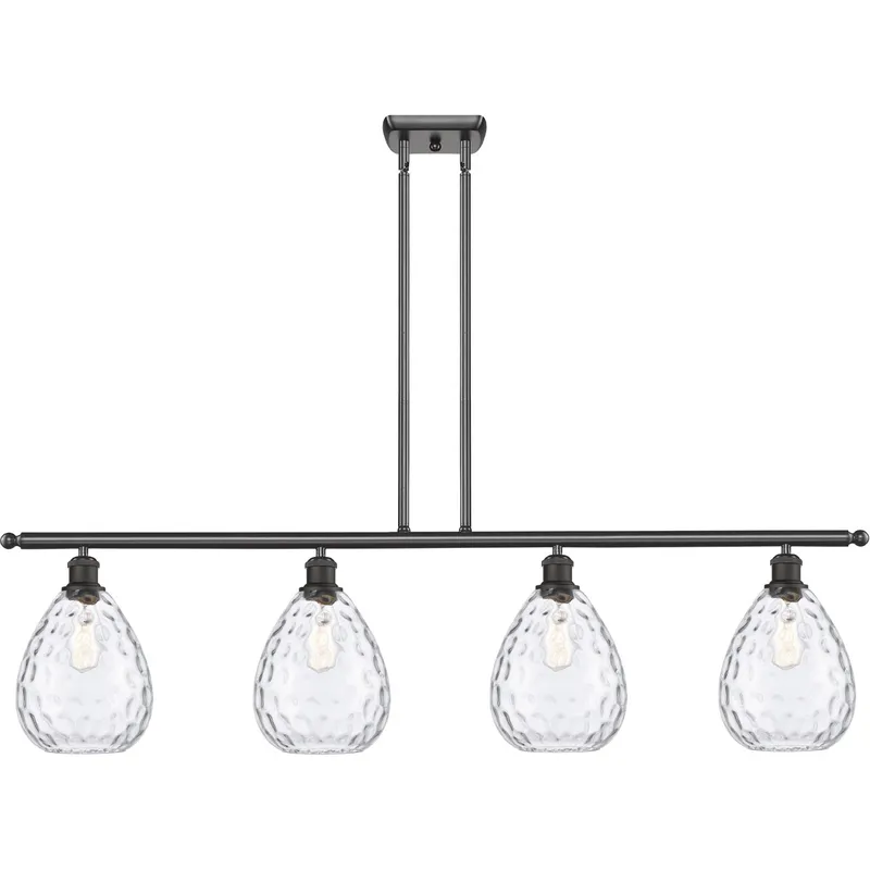 Ballston Large Waverly LED 48 inch Oil Rubbed Bronze Island Light Ceiling Light, Ballston