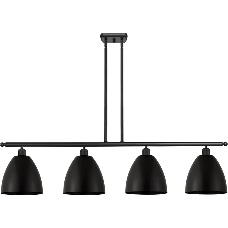 Ballston Dome LED 48 inch Matte Black Island Light Ceiling Light