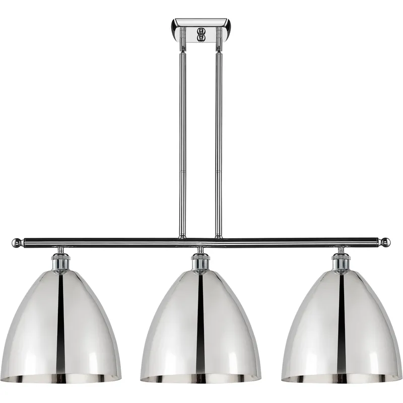 Ballston Dome LED 38.5 inch Polished Chrome Island Light Ceiling Light