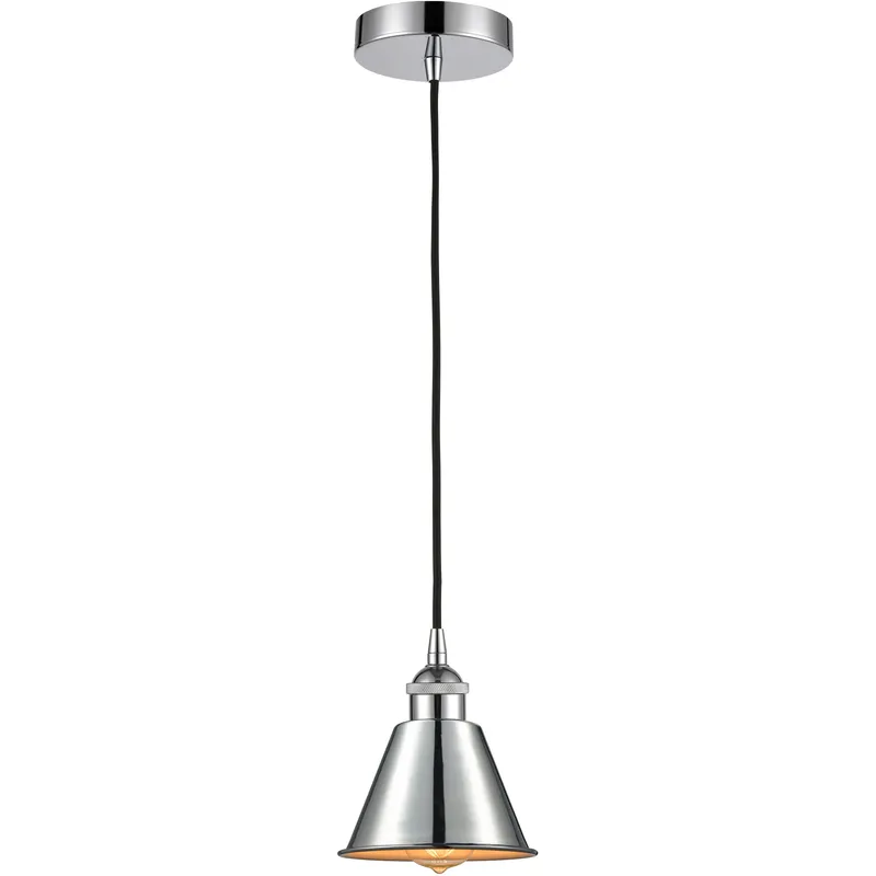 Smithfield 1 Light 6.5 inch Polished Chrome Mini Pendant Ceiling Light