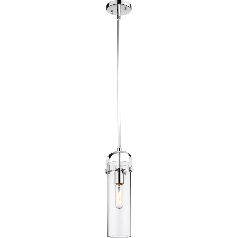 Restoration Pilaster LED 5 inch Polished Chrome Mini Pendant Ceiling Light