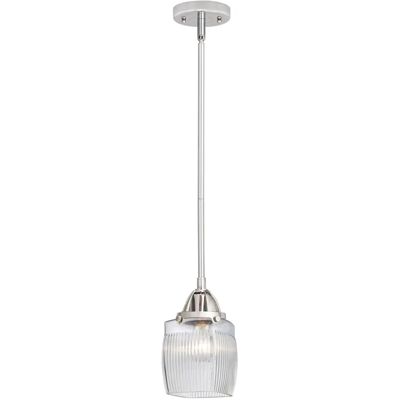 Nouveau 2 Colton LED 6 inch Polished Chrome Mini Pendant Ceiling Light