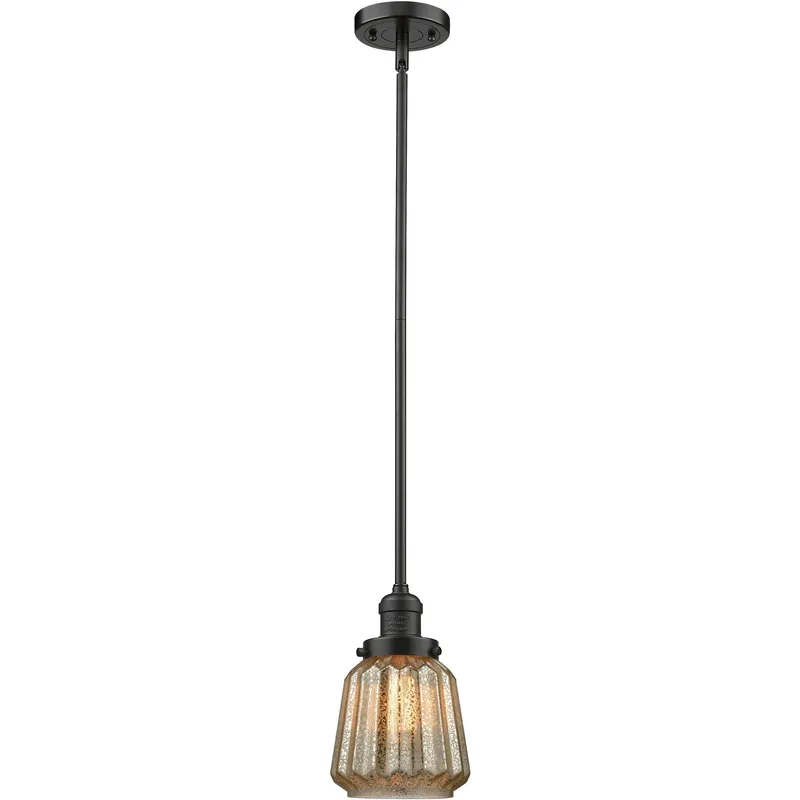 Franklin Restoration Chatham 1 Light 6 inch Oil Rubbed Bronze Mini Pendant Ceiling Light in Incandescent, Mercury, Franklin Restoration