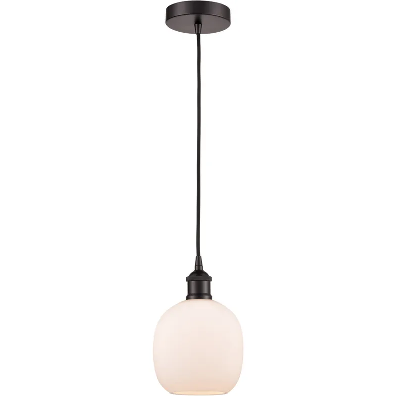 Edison Belfast 1 Light 6 inch Oil Rubbed Bronze Mini Pendant Ceiling Light