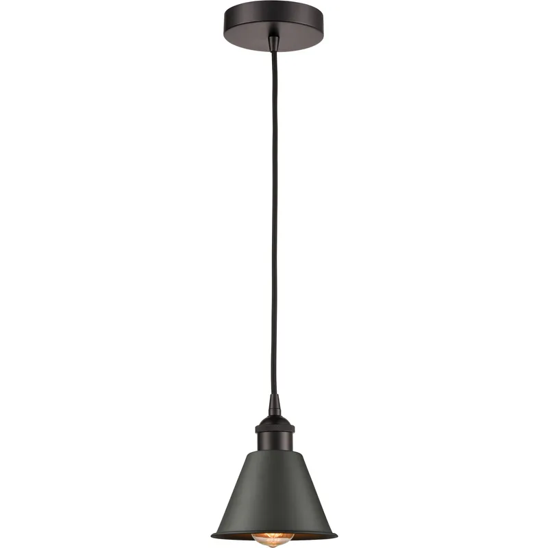 Smithfield 1 Light 6.5 inch Oil Rubbed Bronze Mini Pendant Ceiling Light