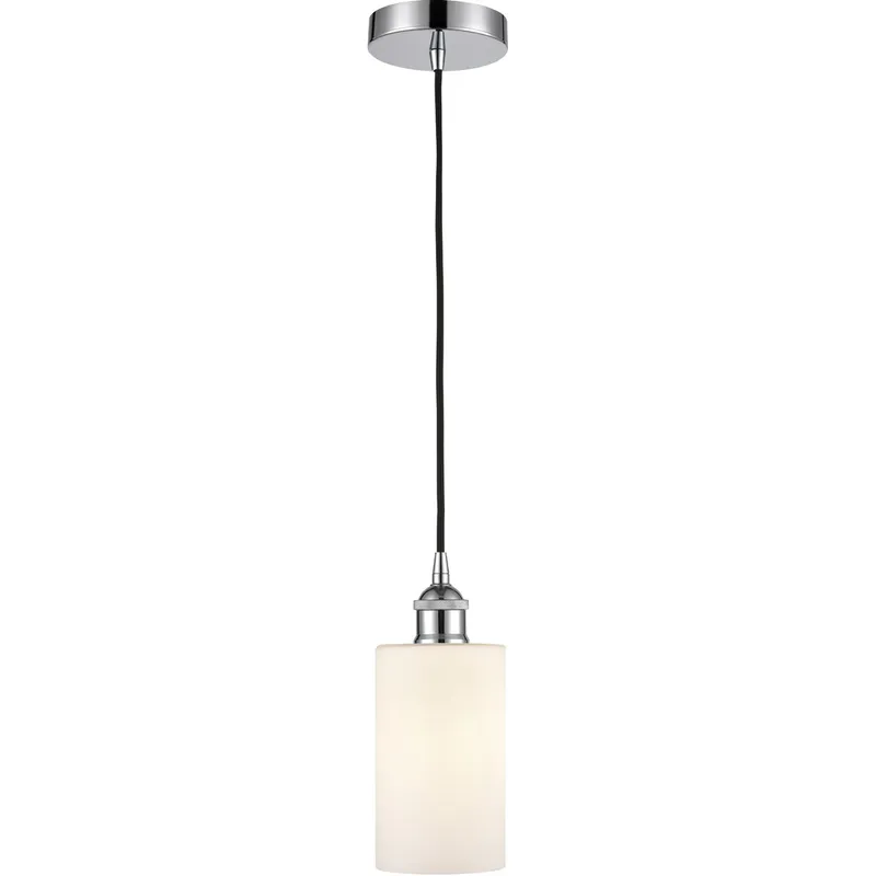 Edison Clymer LED 4 inch Polished Chrome Mini Pendant Ceiling Light