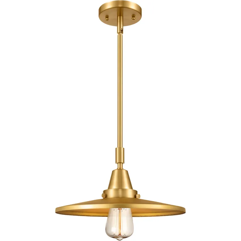 Franklin Restoration Appalachian 1 Light 12 inch Brushed Satin Nickel Mini Pendant Ceiling Light