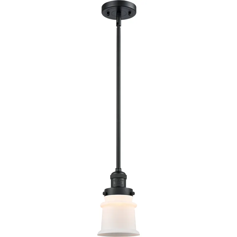 Franklin Restoration Canton 1 Light 6 inch Polished Nickel Mini Pendant Ceiling Light in Incandescent, Seedy, Franklin Restoration