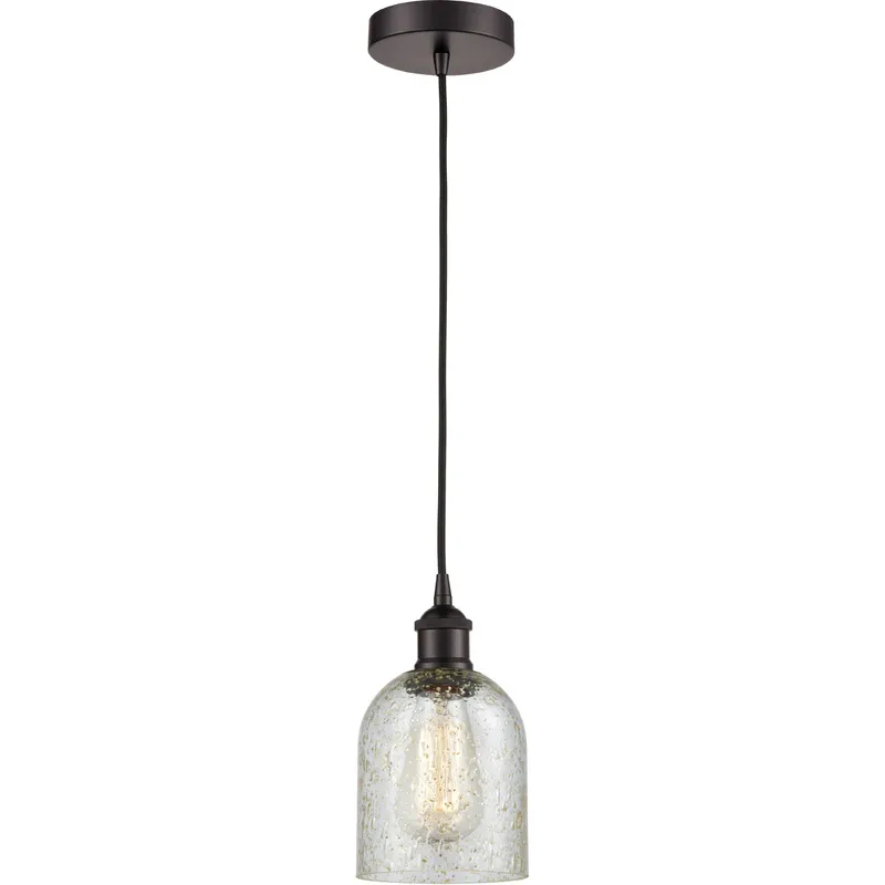 Edison Caledonia LED 5 inch Oil Rubbed Bronze Mini Pendant Ceiling Light