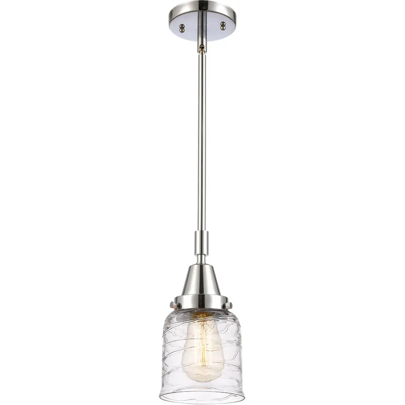 Franklin Restoration Bell LED 5 inch Polished Chrome Mini Pendant Ceiling Light