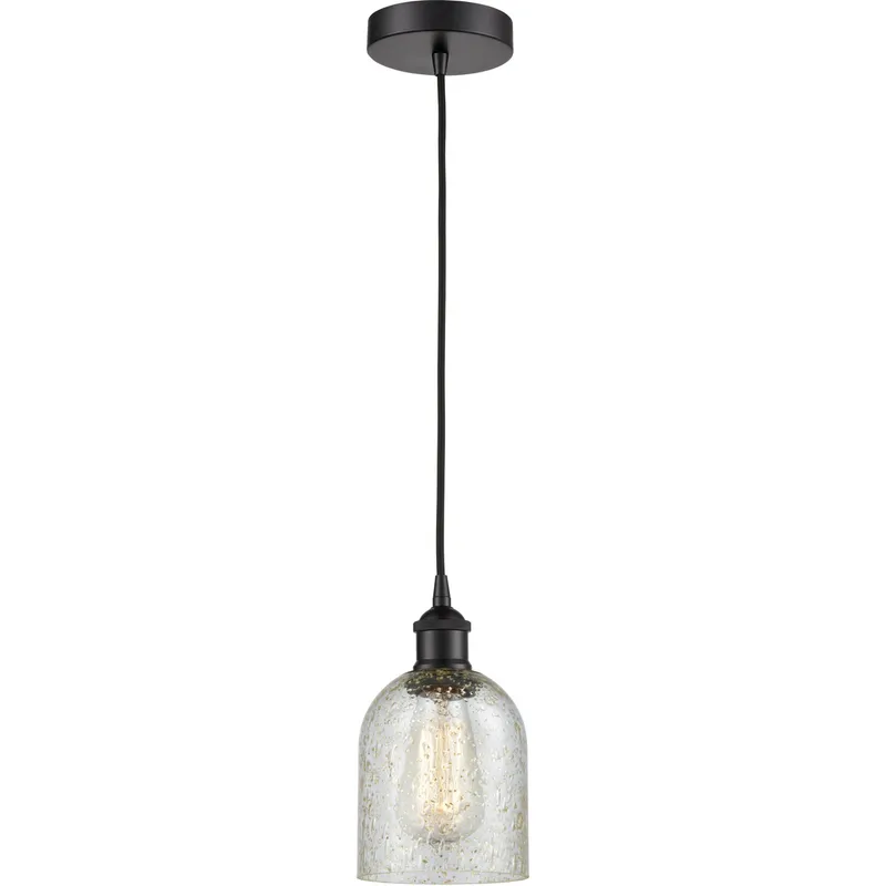 Edison Caledonia LED 5 inch Matte Black Mini Pendant Ceiling Light