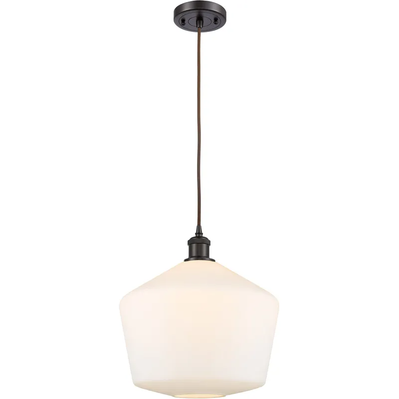 Ballston Cindyrella 1 Light 12 inch Oil Rubbed Bronze Mini Pendant Ceiling Light