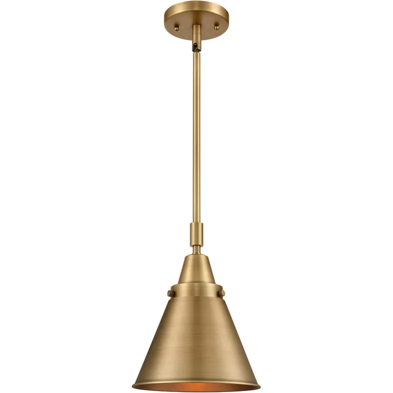 Franklin Restoration Appalachian LED 8 inch Brushed Brass Mini Pendant Ceiling Light