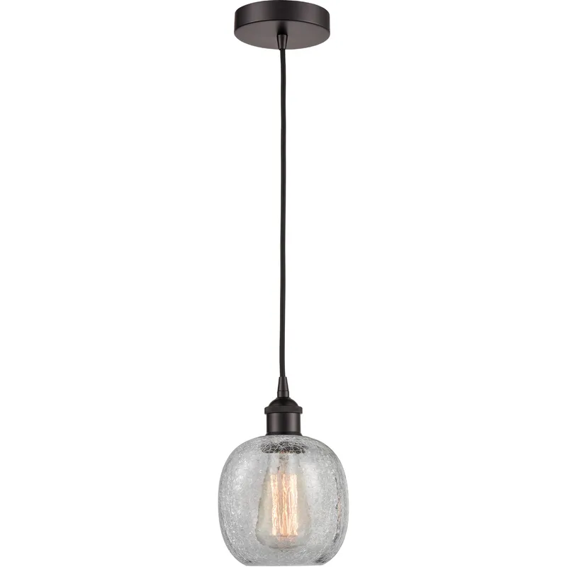 Edison Belfast 1 Light 6 inch Oil Rubbed Bronze Mini Pendant Ceiling Light