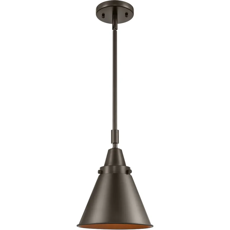 Franklin Restoration Appalachian LED 8 inch Oil Rubbed Bronze Mini Pendant Ceiling Light