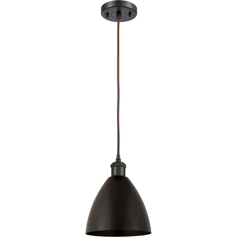 Ballston Dome 1 Light 8 inch Oil Rubbed Bronze Mini Pendant Ceiling Light
