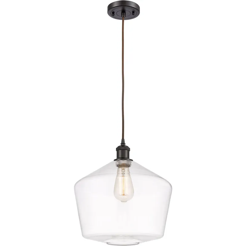 Ballston Cindyrella 1 Light 12 inch Oil Rubbed Bronze Mini Pendant Ceiling Light
