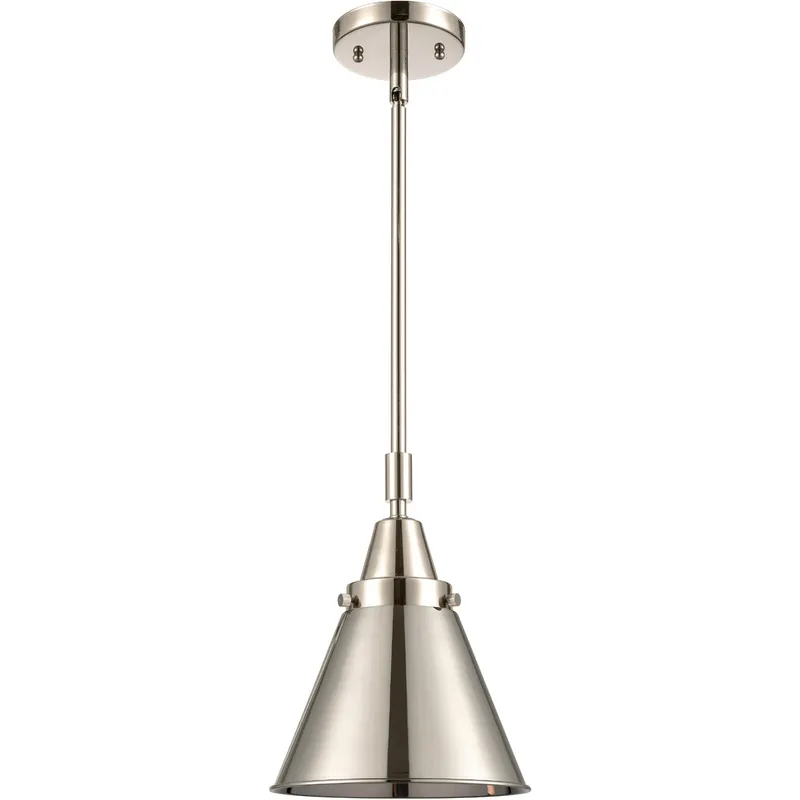 Franklin Restoration Appalachian LED 8 inch Polished Nickel Mini Pendant Ceiling Light